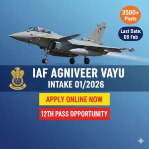 Airforse Agniveer Vayu Intake 2026